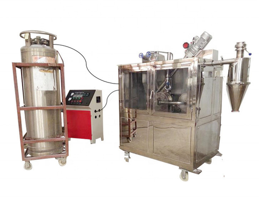 เครื่องบดไนโตรเจนเหลว Cryogenic Pulverizer 10-1000 เครื่องบดผงตาข่าย