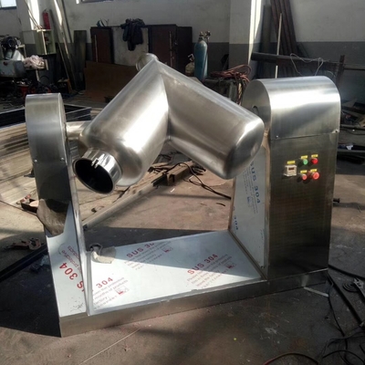 0.5m3 V Type เครื่องผสมผงแห้ง Pharma Food Chemical Mixing Equipment