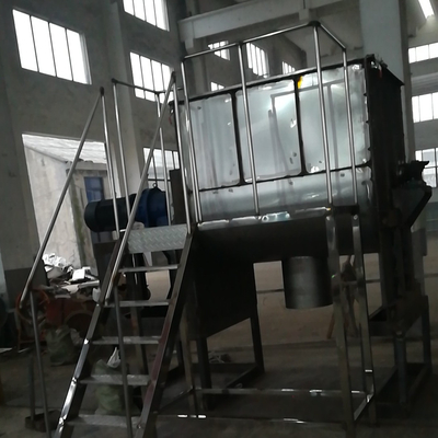 เครื่องผสมริบบิ้นสแตนเลส 22kw มัลติฟังก์ชั่นสำหรับผงเคมีเหลว