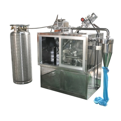 เครื่องบดไนโตรเจนเหลว Cryogenic Pulverizer 10-1000 เครื่องบดผงตาข่าย