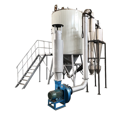 เครื่องทำความร้อนไฟฟ้าเครื่องเป่าสเปรย์แรงเหวี่ยงความเร็วสูงสำหรับผงคาร์บอนกราฟีน