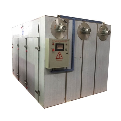 220V 380V 6 แร็คเตาอบลมร้อนเครื่องเป่ามันสำปะหลังบรอกโคลี Dehydrator เครื่องเป่า