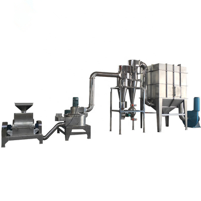 เครื่องบดและบดสมุนไพรอุตสาหกรรม 80-450 Mesh Superfine Mill Pulverizer