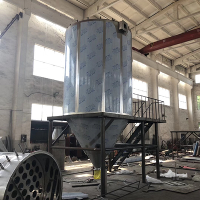 SS304 380V เครื่องเป่าแรงเหวี่ยง Basic Cupric Chloride Rotary Spray Dryer