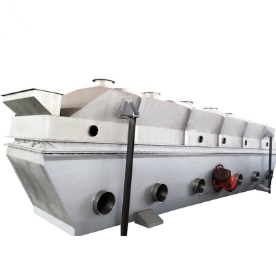 100-130 กก. / ชม. เครื่องอบแห้งฟลูอิไดซ์เบดแบบสั่น Dihydro Ammonia Fluid Bed Granulator