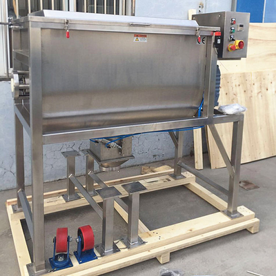 เครื่องผสมริบบิ้นแนวนอน OEM 3000L เครื่องปั่นริบบิ้นเกลียวคู่สแตนเลส
