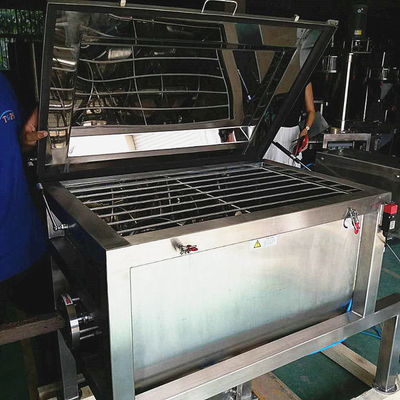 เครื่องผสมริบบิ้นแนวนอน OEM 3000L เครื่องปั่นริบบิ้นเกลียวคู่สแตนเลส