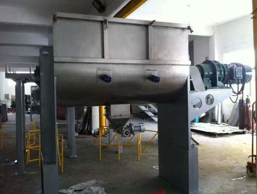 2000L ผงเคมีเภสัชกรรม Double Helix Ribbon Mixer Feed Detergent Spice Mix