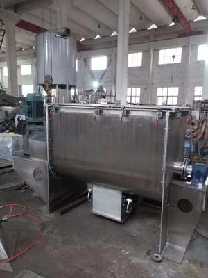 2000L ผงเคมีเภสัชกรรม Double Helix Ribbon Mixer Feed Detergent Spice Mix