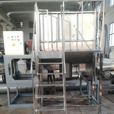 2000L ผงเคมีเภสัชกรรม Double Helix Ribbon Mixer Feed Detergent Spice Mix