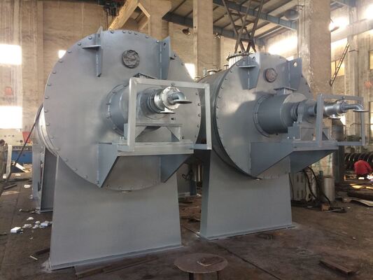 เครื่องอบสุญญากาศแบบใบกวาดแนวนอนแบบนวัตกรรมสำหรับการอบแห้งวัสดุเปียก