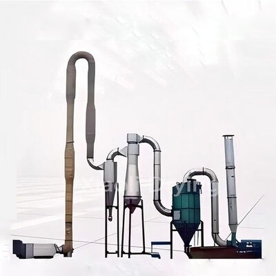 แฟลชไดร์เป่าแบบนิวแมติกประหยัดพลังงานที่มีความบริสุทธิ์สูงสำหรับวัสดุขั้นสูง