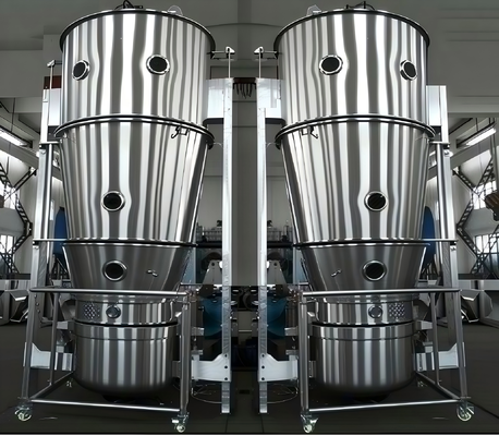 FL Series Fluid Bed Spray Granulator Industrial Drying Machine Powder To Granule Transformation