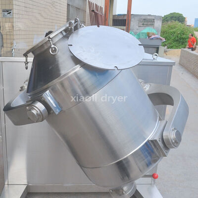 เครื่องผสมผง 2D อุตสาหกรรม 2000L 5.2kW สำหรับอุตสาหกรรมเคมี