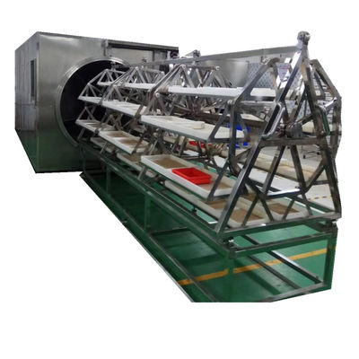 380V PLC HMI ไมโครเวฟเครื่องเป่าสูญญากาศ 48KW เครื่องอบแห้งอุณหภูมิต่ำ