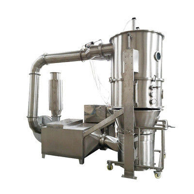 304SS 420L เครื่องอบแห้งแบบฟลูอิไดซ์เบด Granulating Coating Drying Machine