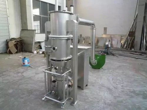 304SS 420L เครื่องอบแห้งแบบฟลูอิไดซ์เบด Granulating Coating Drying Machine