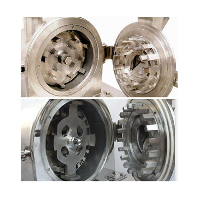 2800rpm ปรับตาข่าย Universal Crusher เครื่องบดข้าวสาลี 300-1500kg / H