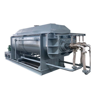กากตะกอนอุตสาหกรรม Hollow Paddle Dryer Dehydrator Kaolin Clay Slurry Dryer Machine