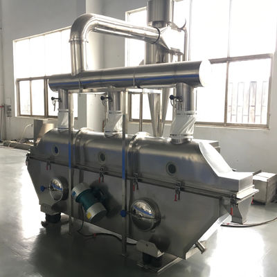6 * 0.45M Vibrating Fluidized Bed Dryer Granulator อุตสาหกรรมอาหาร