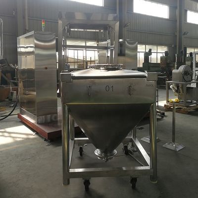 CE 7kW IBC Bin Blender เมล็ดข้าวเมล็ดธัญพืช Candy Nuts Blending Machine