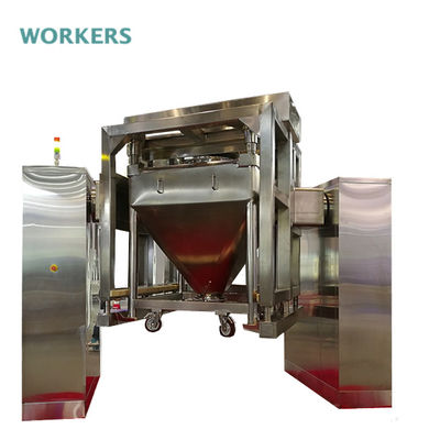 CE 7kW IBC Bin Blender เมล็ดข้าวเมล็ดธัญพืช Candy Nuts Blending Machine