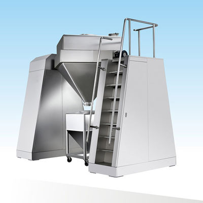 3-10rpm NTC Food IBC Bin Blender Screw เครื่องผสมถังยกแบบคงที่