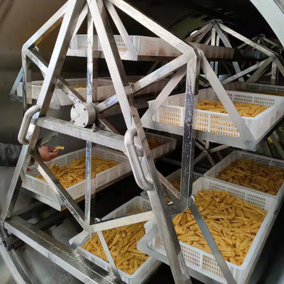 9KW Air Cooling เครื่องเป่าผักและผลไม้สูญญากาศเตาอบไมโครเวฟอบแห้ง