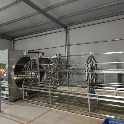 200-300 กก. / ชม. ไมโครเวฟเครื่องดูดฝุ่นเครื่องอบยา Dehydrator เตาอบยา