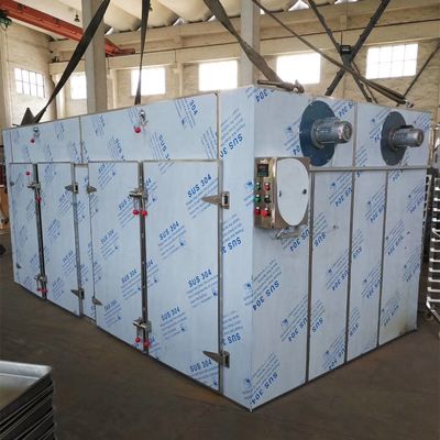 สแตนเลสเตาอบลมร้อนเครื่องเป่าเห็ดพริกไทย Yam Mango Dehydrator Machine