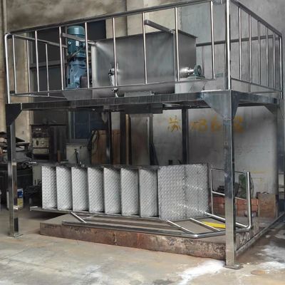 เม็ดผงแห้งผสมริบบิ้นแนวนอน 304 เครื่องปั่นริบบิ้นเกลียวคู่