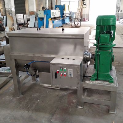 22KW 3000L แนวนอน Ribbon Mixer Pigment ผงแห้งผสม Equipment