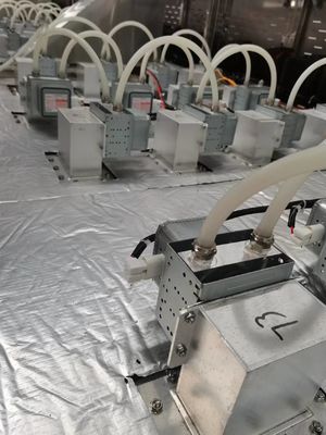 48-60 กก. / ชม. Kava Powder ไมโครเวฟอุโมงค์เตาอบเครื่องอบแห้งอุตสาหกรรม