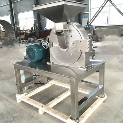 เครื่องบดน้ำตาลสแตนเลสขนาด 4KW แบบกำหนดเองสำหรับสมุนไพรจีน