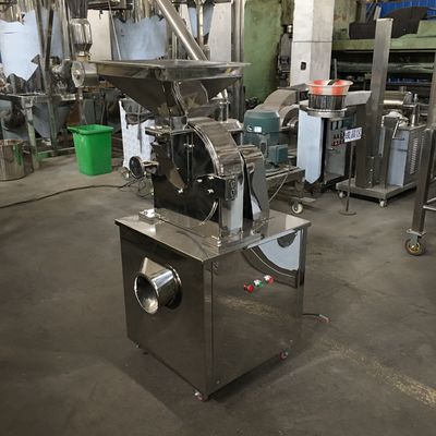 60-150 กก. / ชม. ตะแกรงตาข่ายแบบปรับได้ Universal Crusher Profesional Spice Grinding Machines
